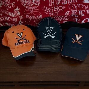 UVA Mens Hat Trio - Orange and Navy